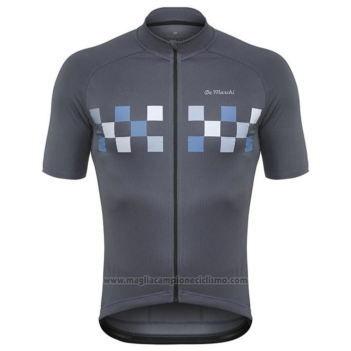 2020 Abbigliamento Ciclismo De Marchi Grigio Manica Corta e Salopette
